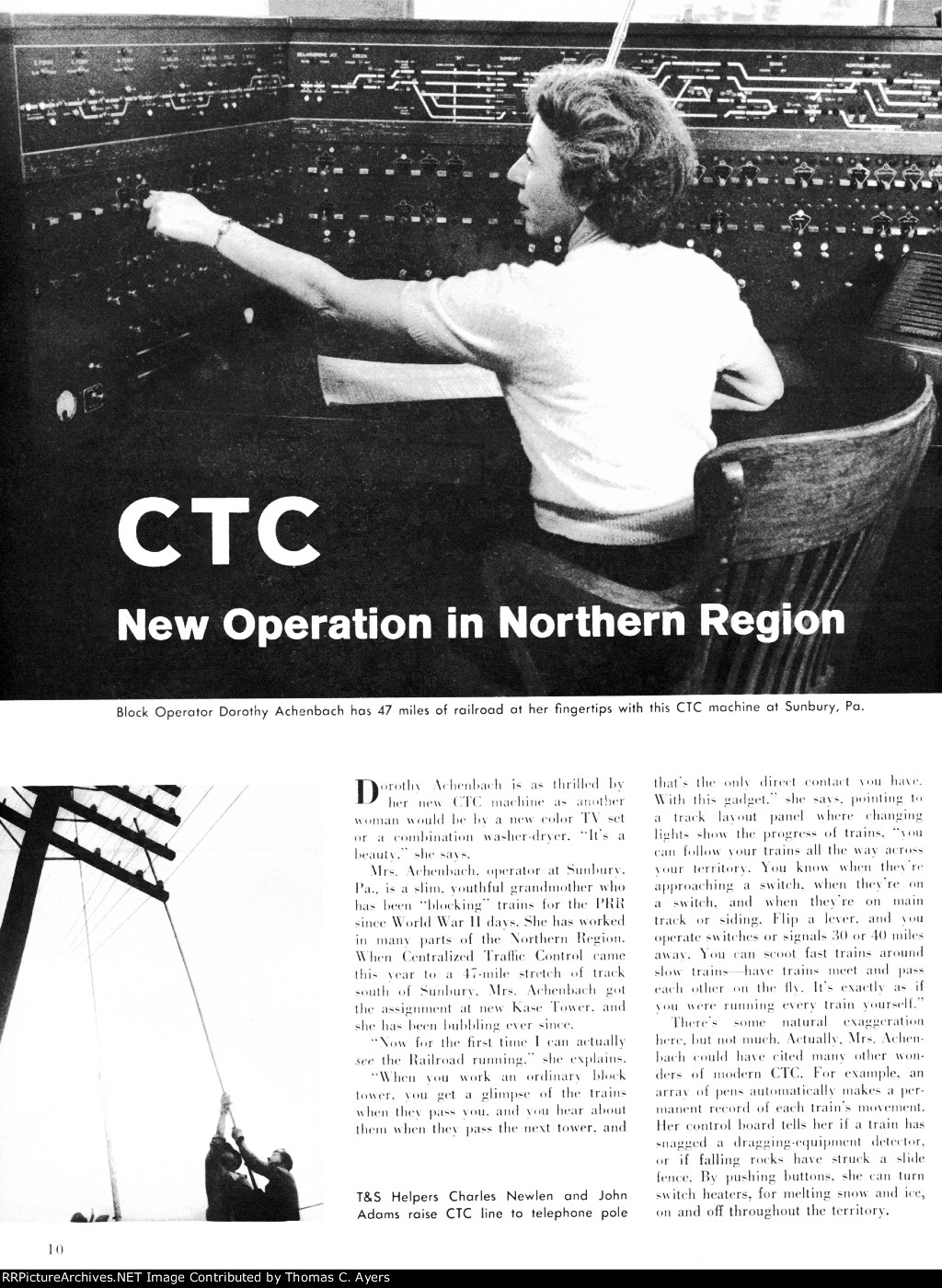 Centralized Traffic Control, Page 10, 1958